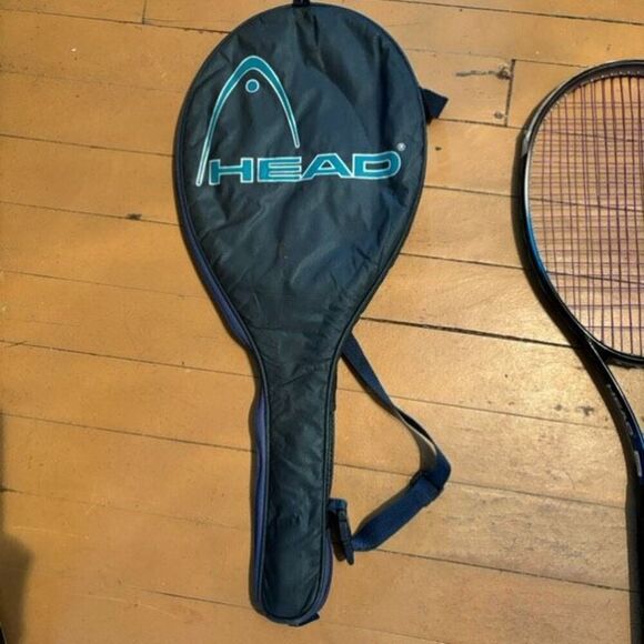 Head Trisys 250 Double Power Wedge 660cm 4 3/8 SL Tennis Racket With Case - Picture 8 of 10